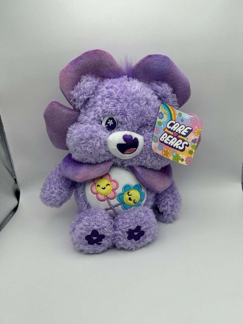NWT Care Bears 2026 Easter Flower Head Lot of 3 Grumpy Share Cheer 10" Plush NEW